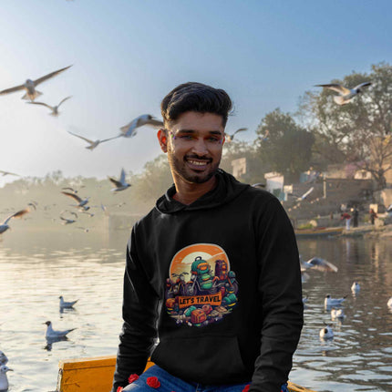 Let’s Travel Hoodie - Adventure Travel Hoodie