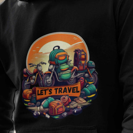 Let’s Travel Hoodie - Adventure Travel Hoodie