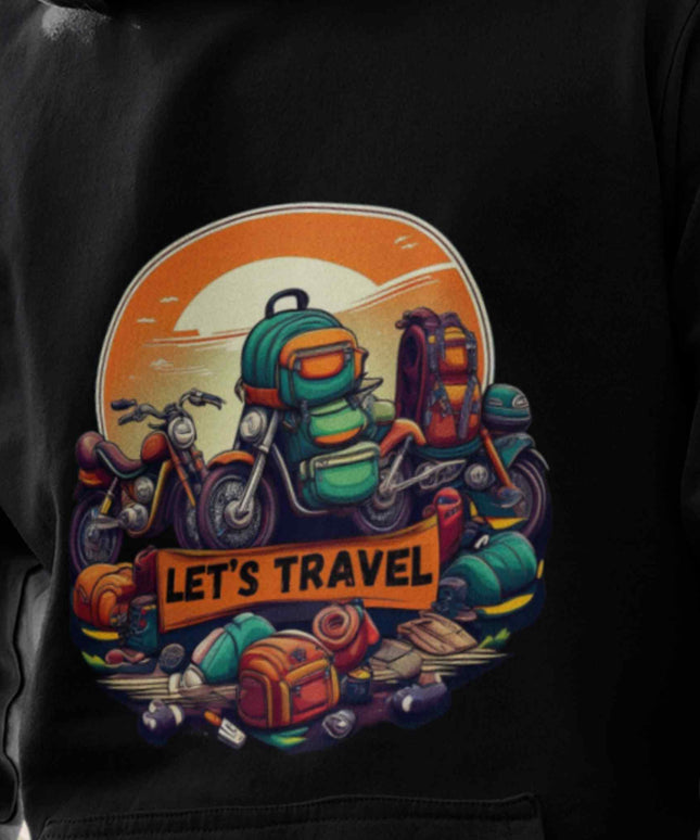 Let’s Travel Hoodie - Adventure Travel Hoodie