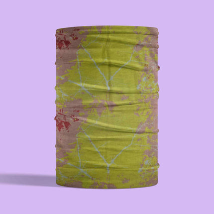 Lime Green Abstract Seamless Unisex Bandana