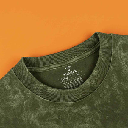 Lost in Vibes Oversized Unisex Acid Wash T-Shirt