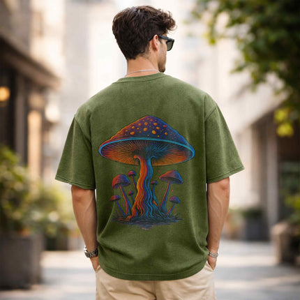 Lost in Vibes Oversized Unisex Acid Wash T-Shirt