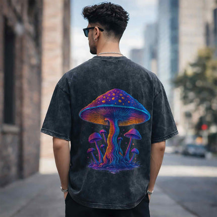Lost in Vibes Oversized Unisex Acid Wash T-Shirt