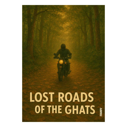 Lost Roads Of The Ghats Poster Hidden Trails Of The Western Ghats