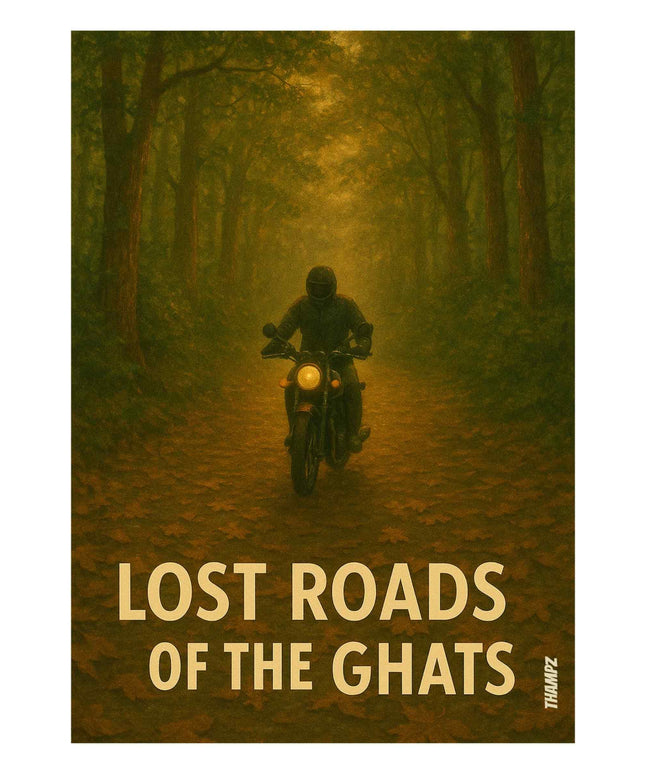 Lost Roads Of The Ghats Poster Hidden Trails Of The Western Ghats