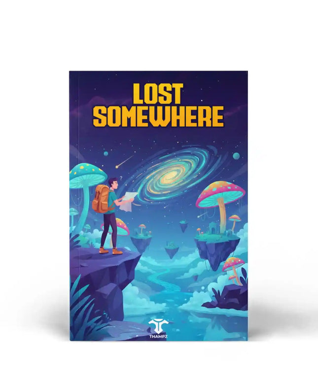 Lost Somewhere Travel Postcard Photo Postcard