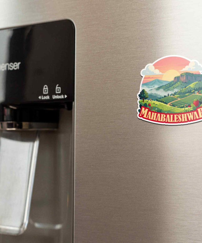 Mahabaleshwar Scenic Hill Station Fridge Magnet