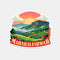 Mahabaleshwar Scenic Hill Station Fridge Magnet
