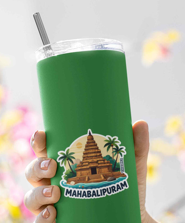 Mahabalipuram Shore Temple Travel Sticker