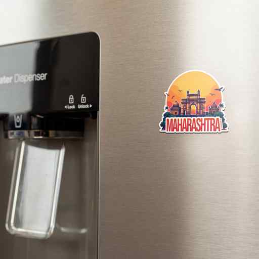 Maharashtra  Travel Souvenir Fridge Magnet