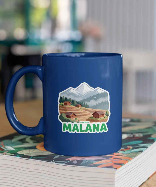 Malana Village Himalayan Escape Vinyl Sticker