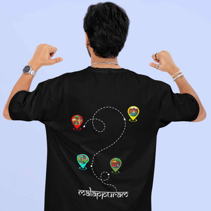 Malappuram Heritage & Travel Route Edition Oversized T-Shirt