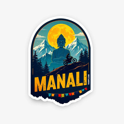 Manali Fridge Magnet Himalayan Travel Souvenir