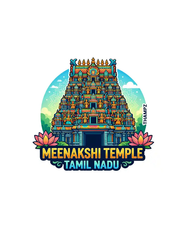 meenakshi-temple-die-cut-sticker