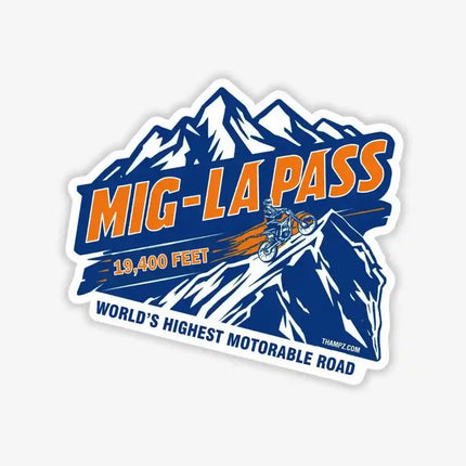 Mig La Fridge Magnet Travel Souvenir