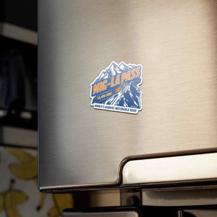 Mig La Pass Fridge Magnet-World’s Highest Motorable Road Souvenir