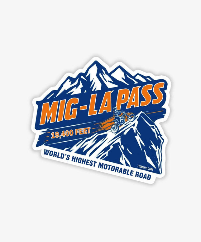 Mig-La Pass Sticker– World’s Highest Motorable Road