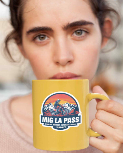 Mig La Souvenir Sticker–World’s Highest Motorable Road