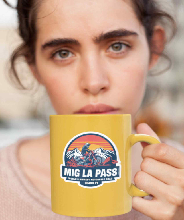 Mig La Souvenir Sticker–World’s Highest Motorable Road