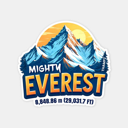 Mighty Everest Fridge Magnet