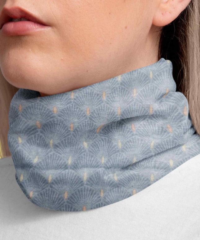 Minimal Geometric Print Seamless Unisex Bandana
