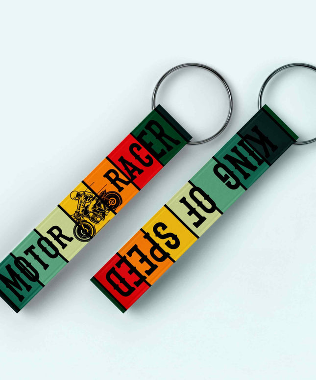 Motor Racer Keyring – King of Speed Edition