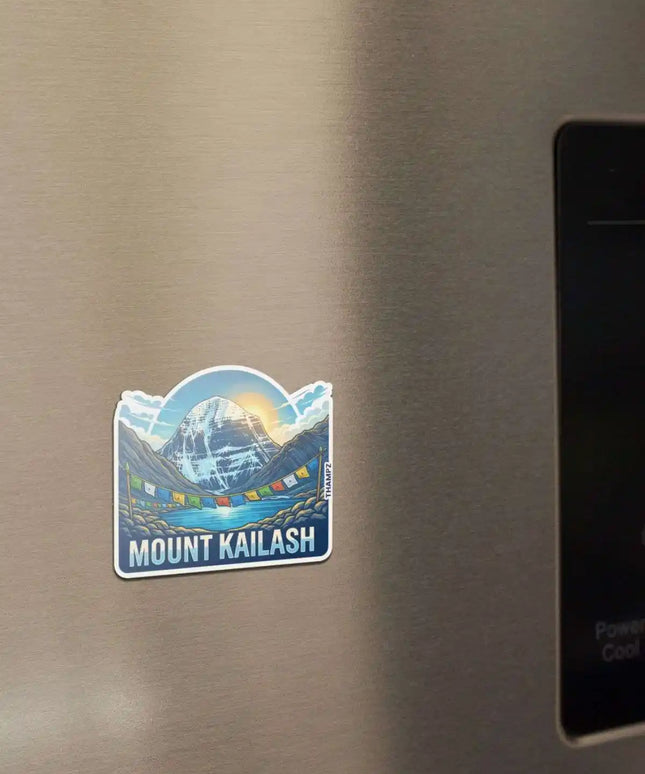 mount kailash fridge magnet