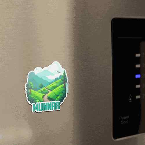 Munnar Fridge Magnet