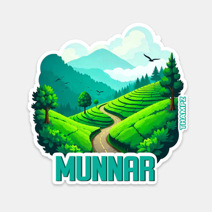 Munnar Fridge Magnet