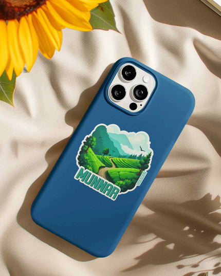 Munnar Tea Gardens Travel Sticker