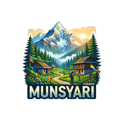 Munsyari Fridge Magnet
