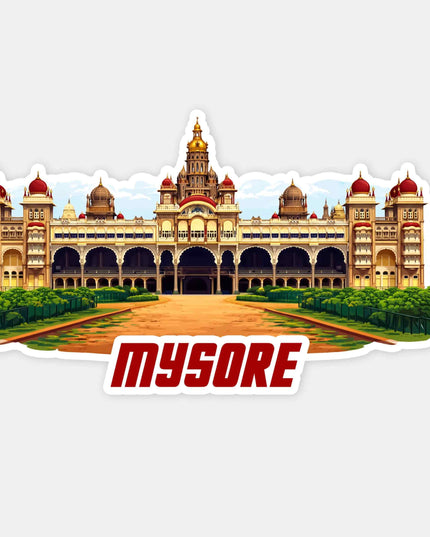 Mysore Palace Travel Sticker