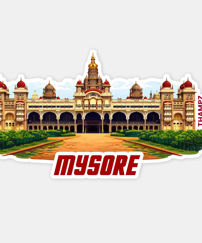 Mysore Palace Travel Sticker