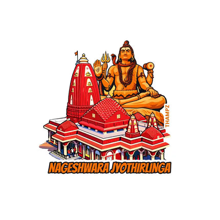 Nageshwara Jyothirlinga Fridge Magnet