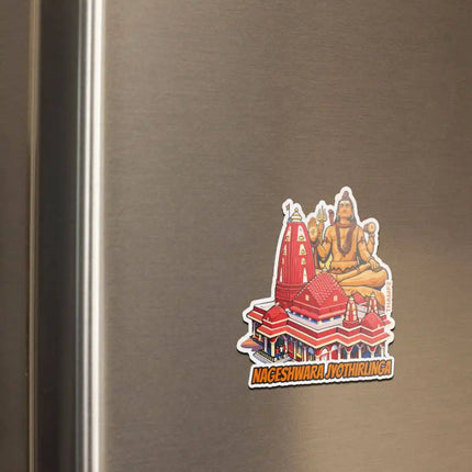 nageshwara jyothirlinga fridge magnet