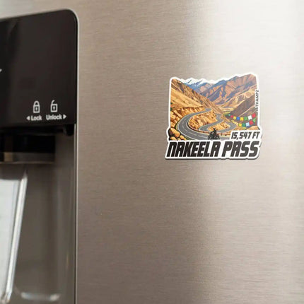 nakeela pass fridge magnet