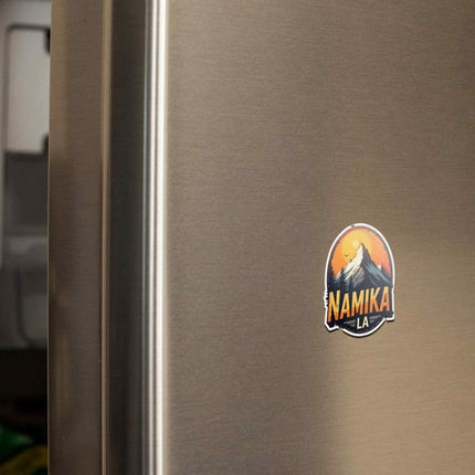 Namika La Fridge Magnet-Himalayan Travel Souvenir