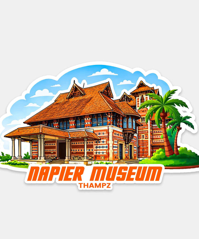 Napier Museum Fridge Magnet