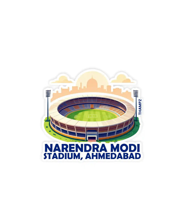 Narendra Modi Stadium Fridge Magnet