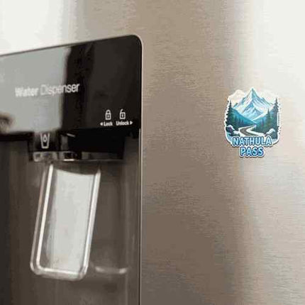 Nathula Pass Fridge Magnet