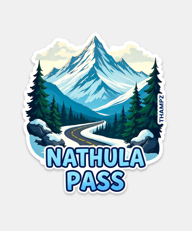 Nathula Pass Travel Sticker
