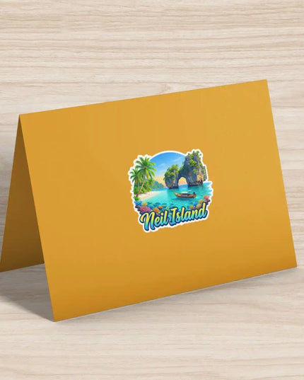 neil-island-die-cut-sticker