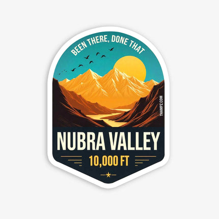Nubra Valley Fridge Magnet Himalayan Travel Souvenir