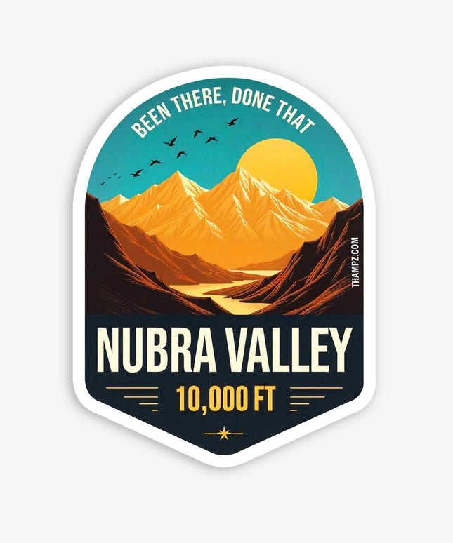 Nubra Valley Fridge Magnet Himalayan Travel Souvenir