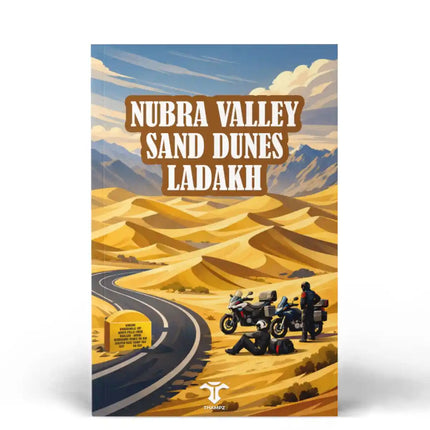 Nubra Valley Sand Dunes Travel Postcard Scenic Photo Postcard