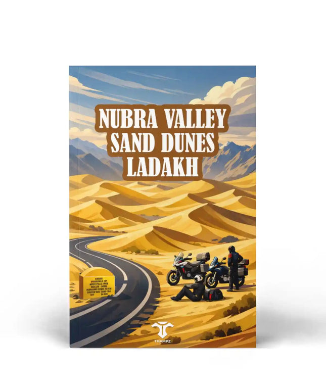 Nubra Valley Sand Dunes Travel Postcard Scenic Photo Postcard