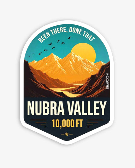 Nubra Valley Sticker