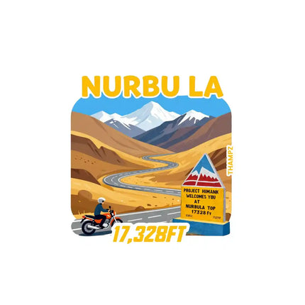Nurbu La Fridge Magnet