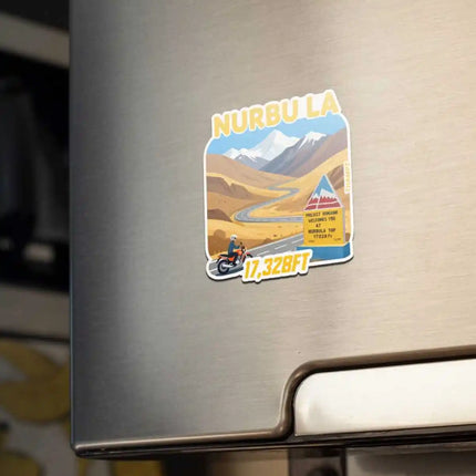 nurbu la fridge magnet