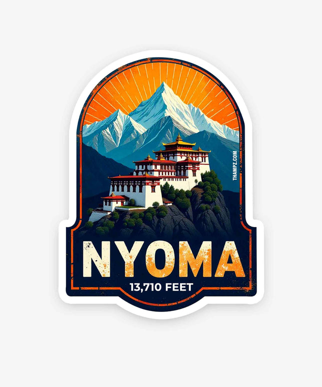 Nyoma Vinyl Sticker